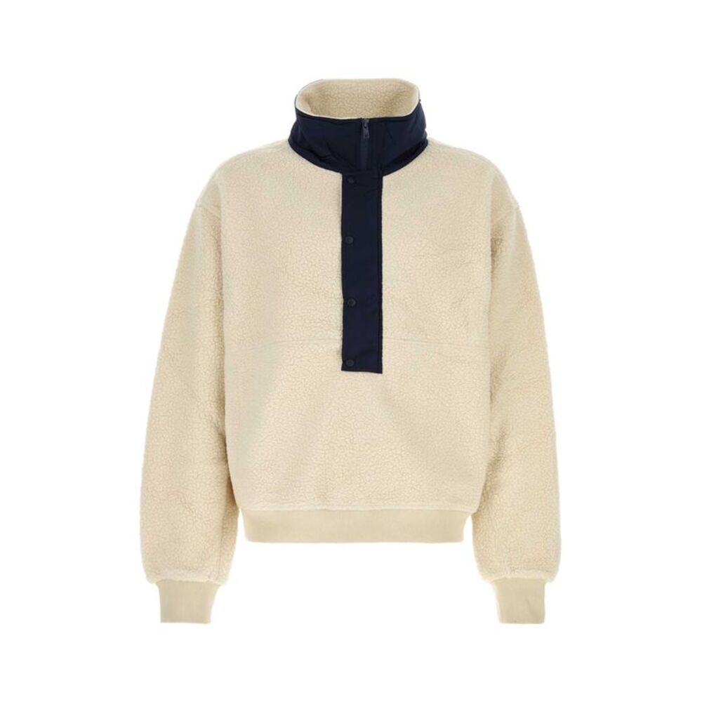 Entire Studios Men Ivory Pile Sweatshirt